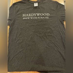 Hardwood brewery men’s tee